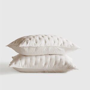 QUINCE Bamboo Dream Quilted Sham Set Standard Sand